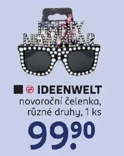 Rossmann IDEENWELT novoroční čelenka nabídka