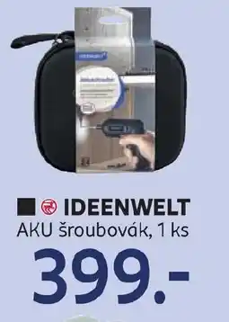 Rossmann IDEENWELT AKU šroubovák nabídka