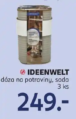 Rossmann IDEENWELT dóza na potraviny, sada nabídka
