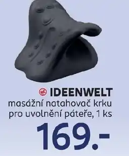Rossmann IDEENWELT masážní natahovač krku pro uvolnění páteře nabídka