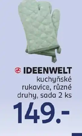 IDEENWELT kuchyňské rukavice