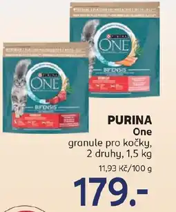 Rossmann PURINA One granule pro kočky nabídka