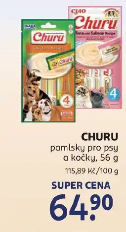 Rossmann CHURU pamlsky pro psy a kočky nabídka