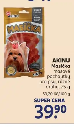 Rossmann AKINU Masíčka masové pochoutky pro psy nabídka