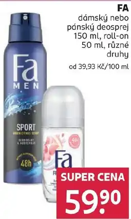 Rossmann FA dámský nebo pánský nabídka