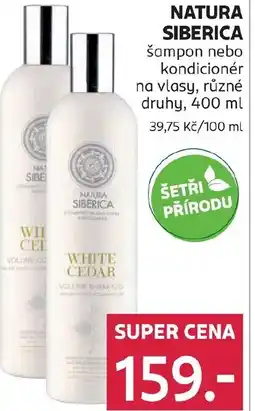 Rossmann NATURA SIBERICA Šampon nebo kondicionér na vlasy nabídka