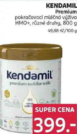 Rossmann KENDAMIL Premium pokračovací mléčná výživa HMO+ nabídka
