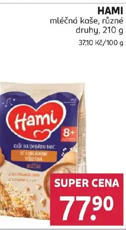 Rossmann HAMI mléčná kaše nabídka