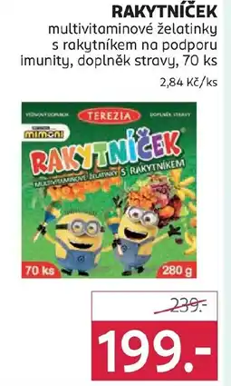 Rossmann RAKYTNÍČEK multivitaminové želatinky nabídka