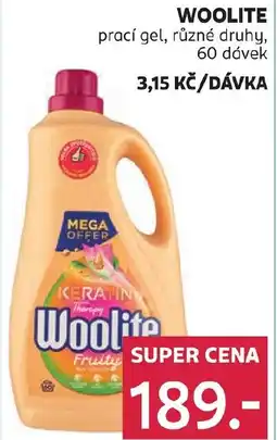 Rossmann WOOLITE prací gel nabídka