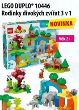 SEVT LEGO DUPLO 10446 Rodinky divokých zvířat 3 v 1 nabídka