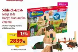 SEVT Schleich Mega sada Dobytí dinosauřího chrámu nabídka