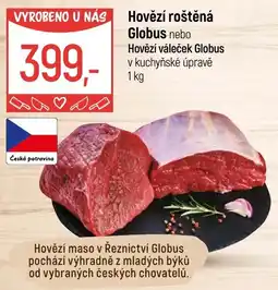 Globus Hovězí roštěná Globus nebo nabídka