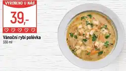 Globus Vánoční rybí polévka nabídka