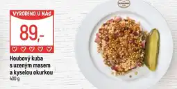 Globus Houbový kuba s uzeným masem a kyselou okurkou nabídka