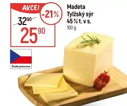 Globus Madeta Tylžský sýr 45%t.v s. nabídka