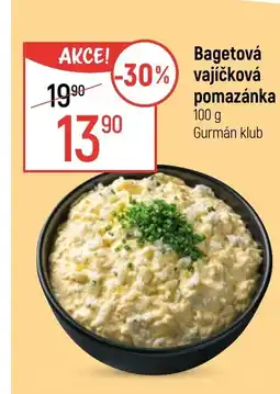 Globus Bagetová vajíčková pomazánka nabídka