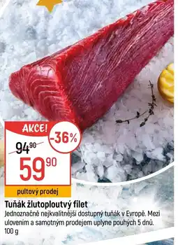 Globus Tuňák žlutoploutvý filet nabídka