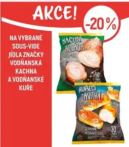 Globus Na vybrané sous-vide jídla značky vodňanská kachna a vodňanské kuře nabídka