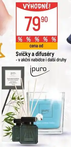 Globus Svíčky a difuséry nabídka