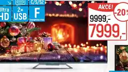 Globus SMART QLED Televizor SLE 500871B SENCOR nabídka
