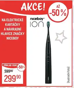 Globus Na elektrické kartáčky a náhradní hlavice značky niceboy nabídka