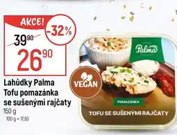 Globus Lahůdky Palma Tofu pomazánka se sušenými rajčaty nabídka
