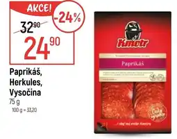 Globus Paprikáš, Herkules, Vysočina nabídka
