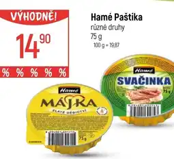 Globus Hamé Paštika nabídka