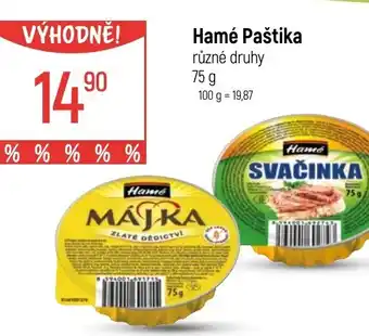 Globus Hamé Paštika nabídka