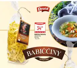 Globus Babiččiny těstoviny nabídka