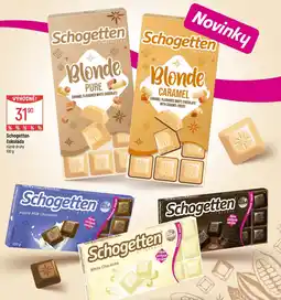 Globus Schogetten čokoláda nabídka