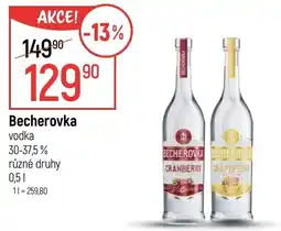 Globus Becherovka vodka 30-37,5% nabídka