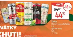 Globus Stock Míchaný nápoj alkoholický nabídka