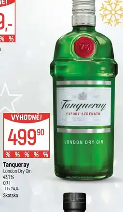 Globus Tanqueray London Dry Gin nabídka