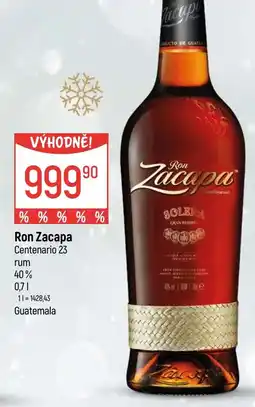 Globus Ron Zacapa Centenario 23 nabídka