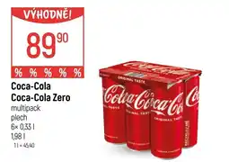 Globus Coca-Cola Coca-Cola Zero nabídka