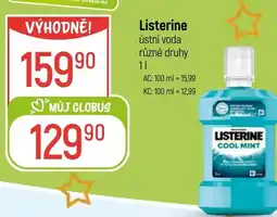 Globus Listerine ústní voda nabídka