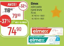 Globus Elmex zubní pasta nabídka
