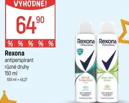 Globus Rexona antiperspirant nabídka