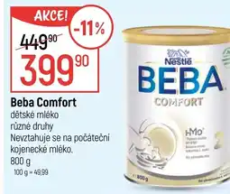 Globus Beba Comfort dětské mléko nabídka