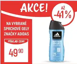 Globus Na vybrané sprchové gely značky adidas nabídka