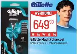 Globus Gillette Mach3 Charcoal nabídka