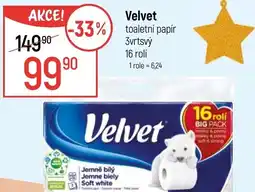 Globus Velvet toaletní papír 3vrtsvý nabídka