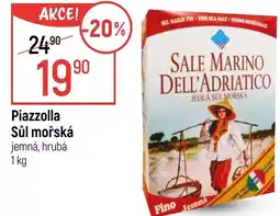 Globus Piazzolla Sůl mořská jemná, hrubá nabídka