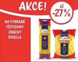 Globus Na vybrané těstoviny značky divella nabídka