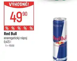Globus Red Bull eneregetický nápoj nabídka