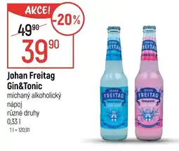 Globus Johan Freitag Gin&Tonic míchaný alkoholický nápoj nabídka