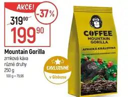 Globus Mountain Gorilla zrnková káva nabídka