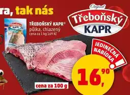 Penny Market TŘEBOŇSKÝ KAPR, 100 g nabídka